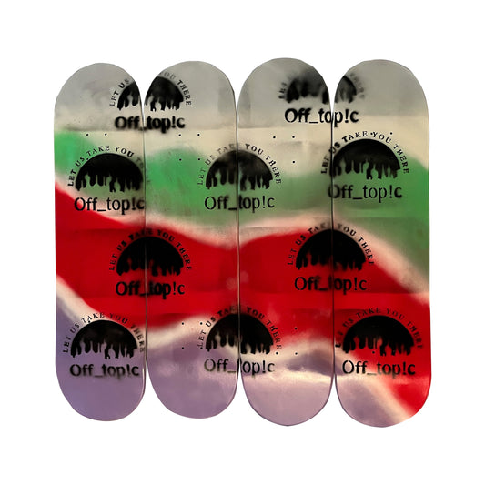 "CALLITWHATYOUWILL" SKATE DECK