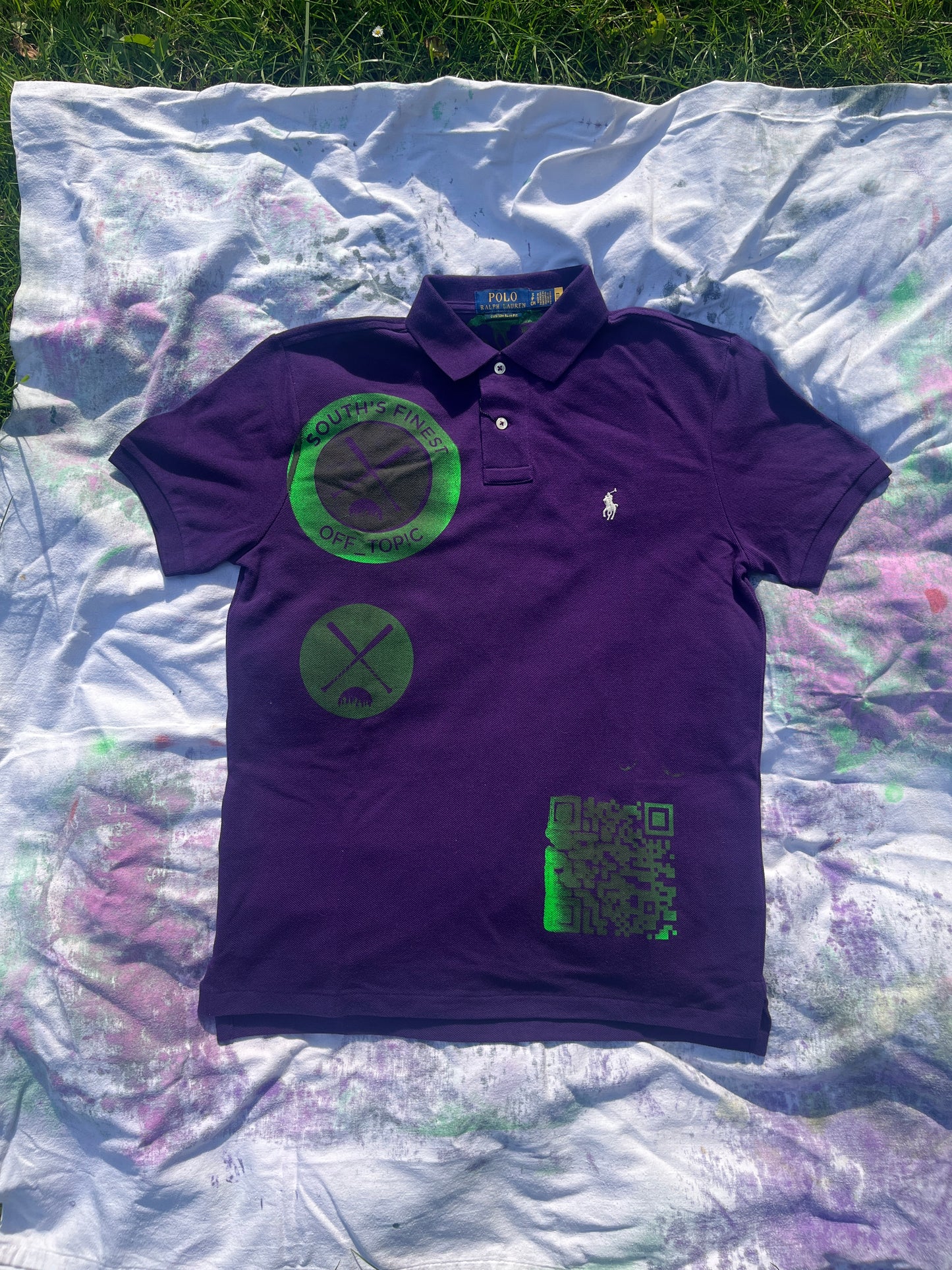 RL “GRAPES” POLO