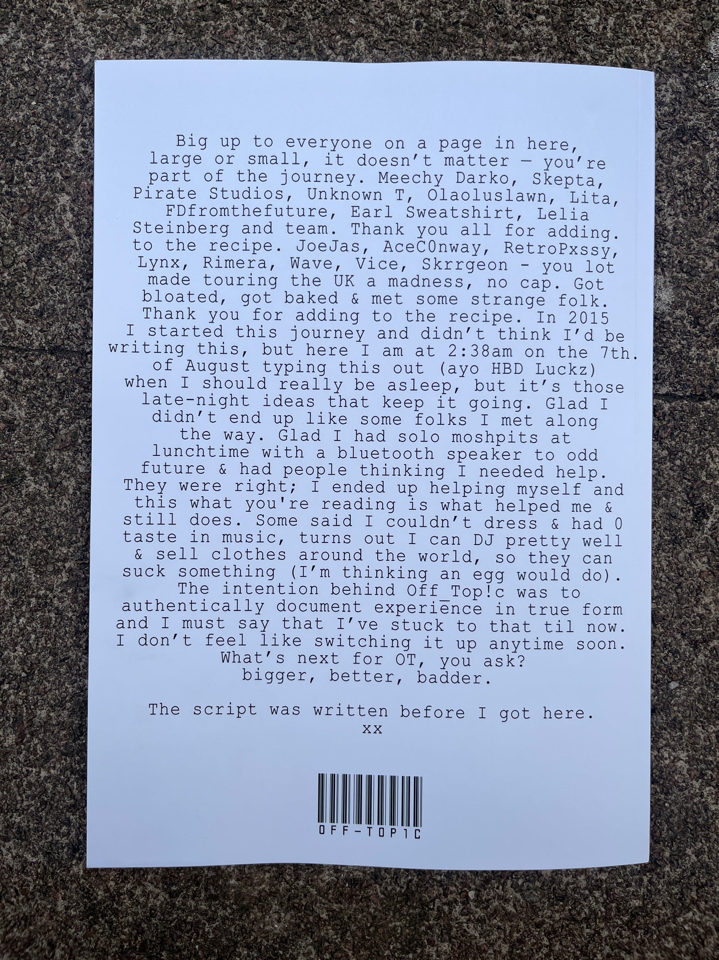 ARCHIVE.002 MAGAZINE